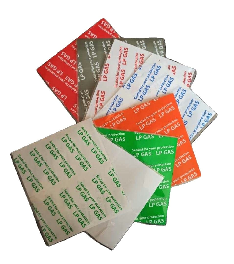 Seal example supplied by ClearGas for customer awareness